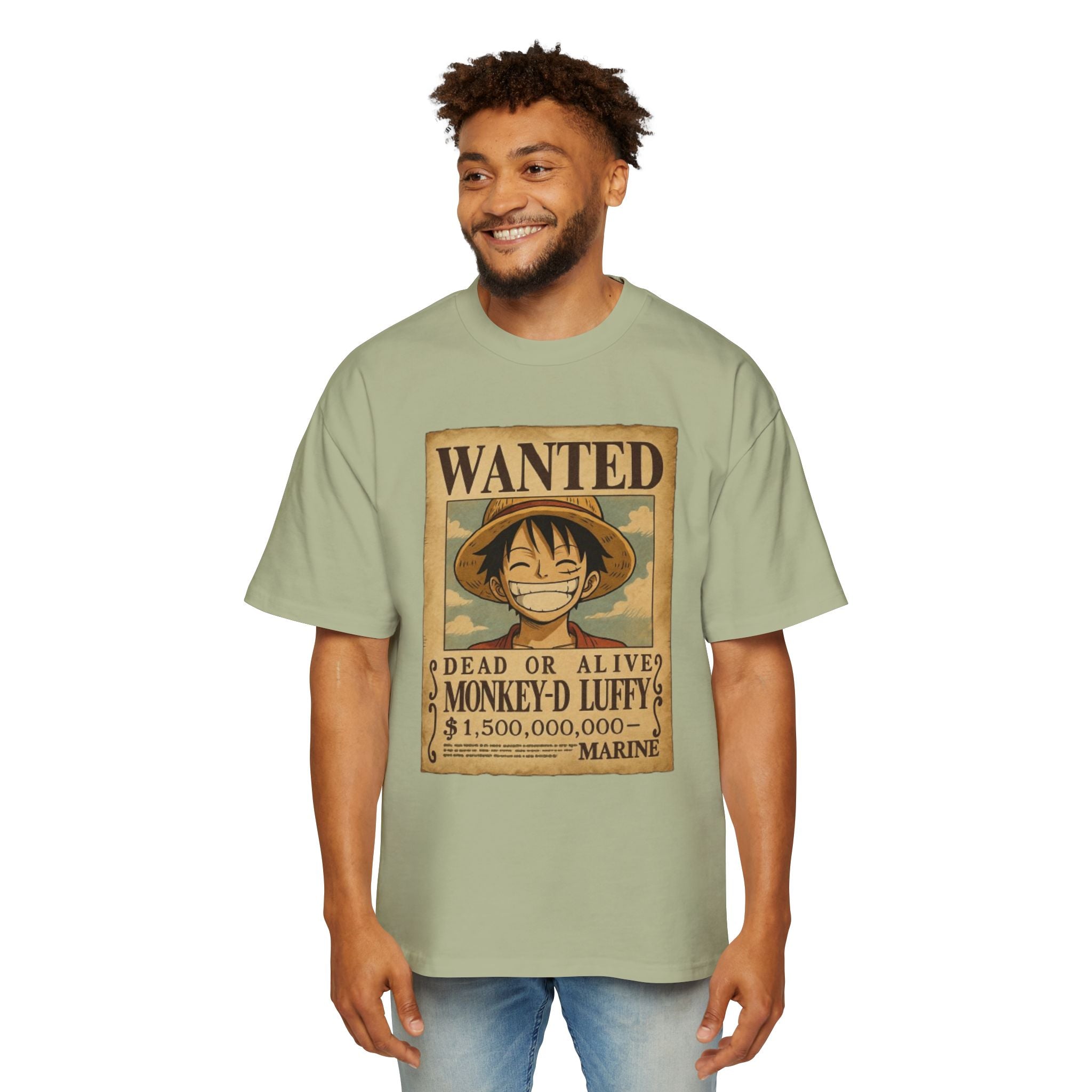 Oversized Tee - Luffy Design