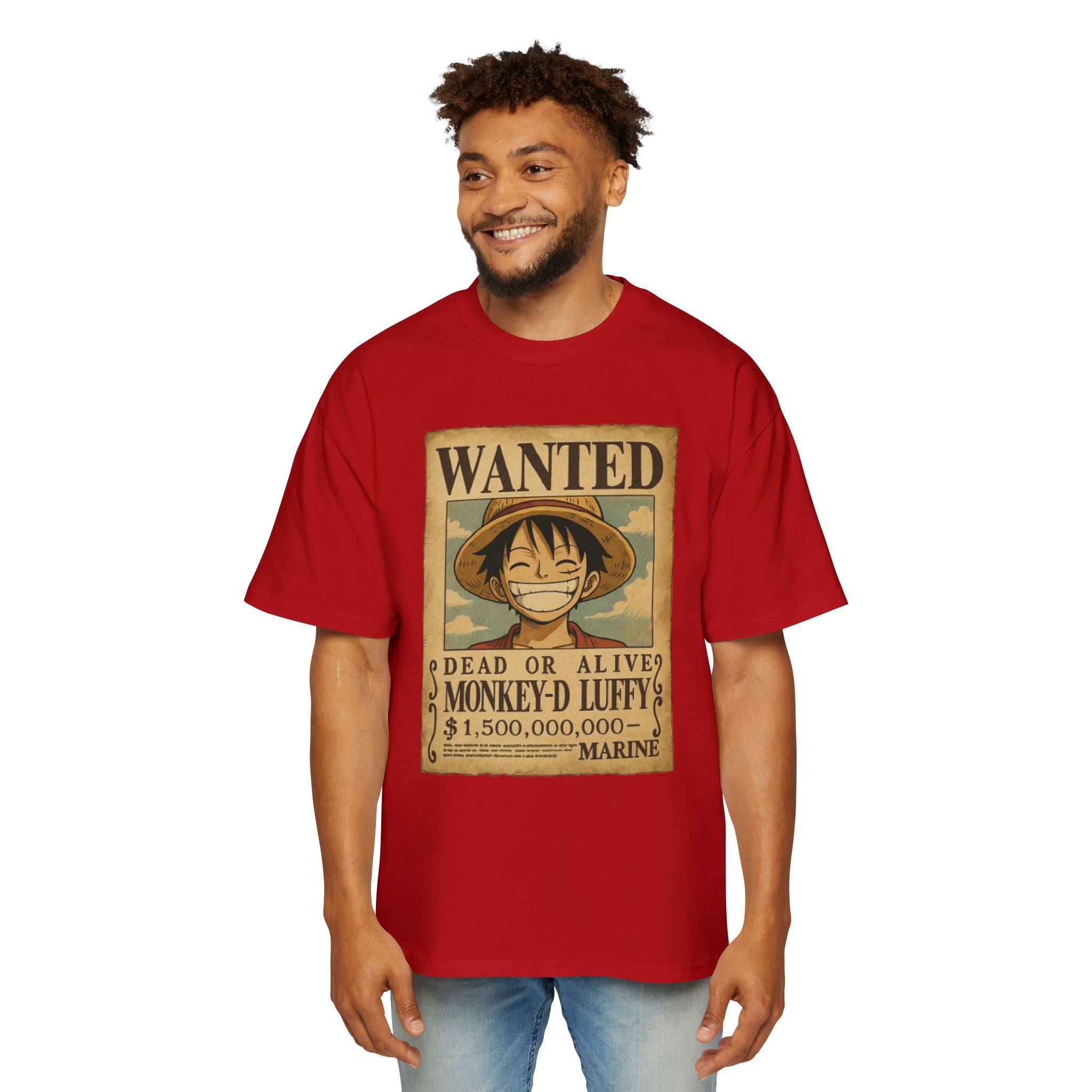 Oversized Tee - Luffy Design