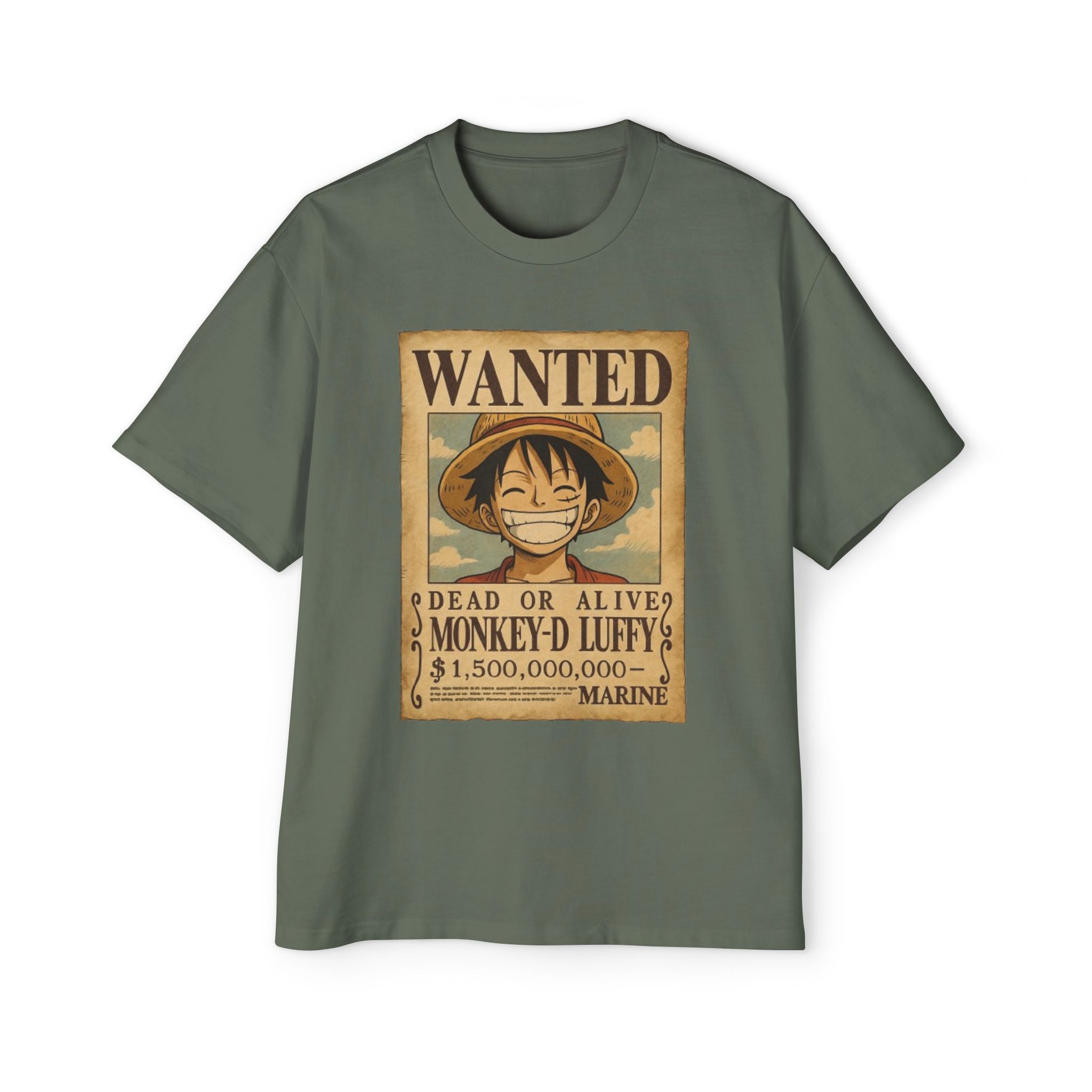 Oversized Tee - Luffy Design