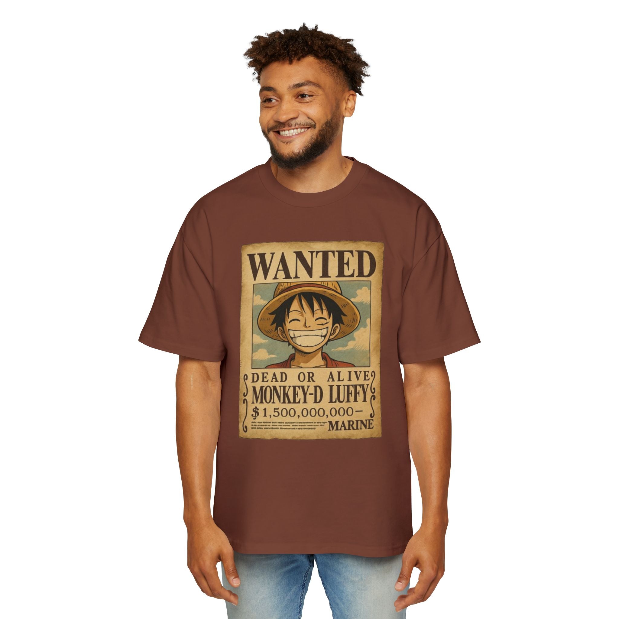 Oversized Tee - Luffy Design