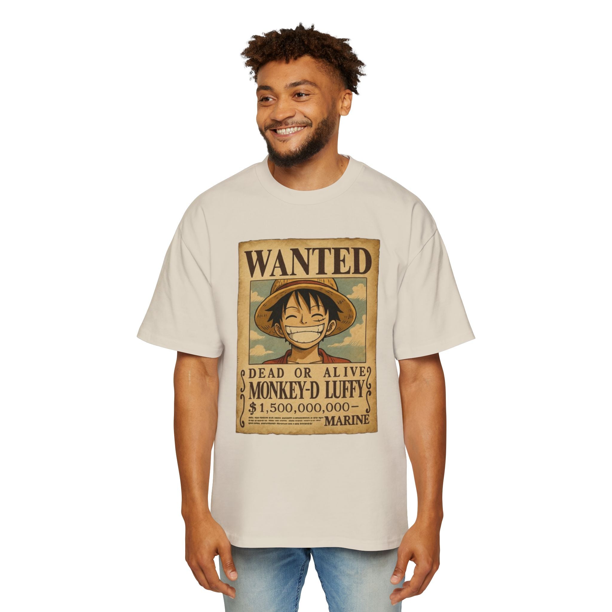 Oversized Tee - Luffy Design