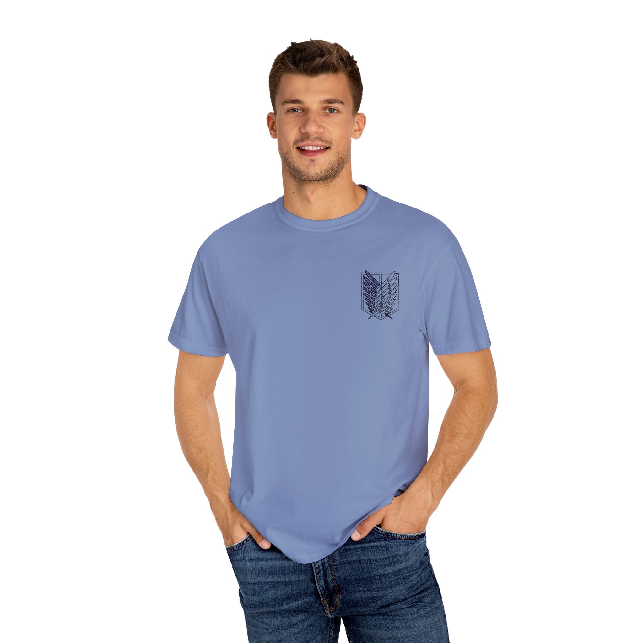 Attack on Titan T-Shirt - Unisex Garment-Dyed