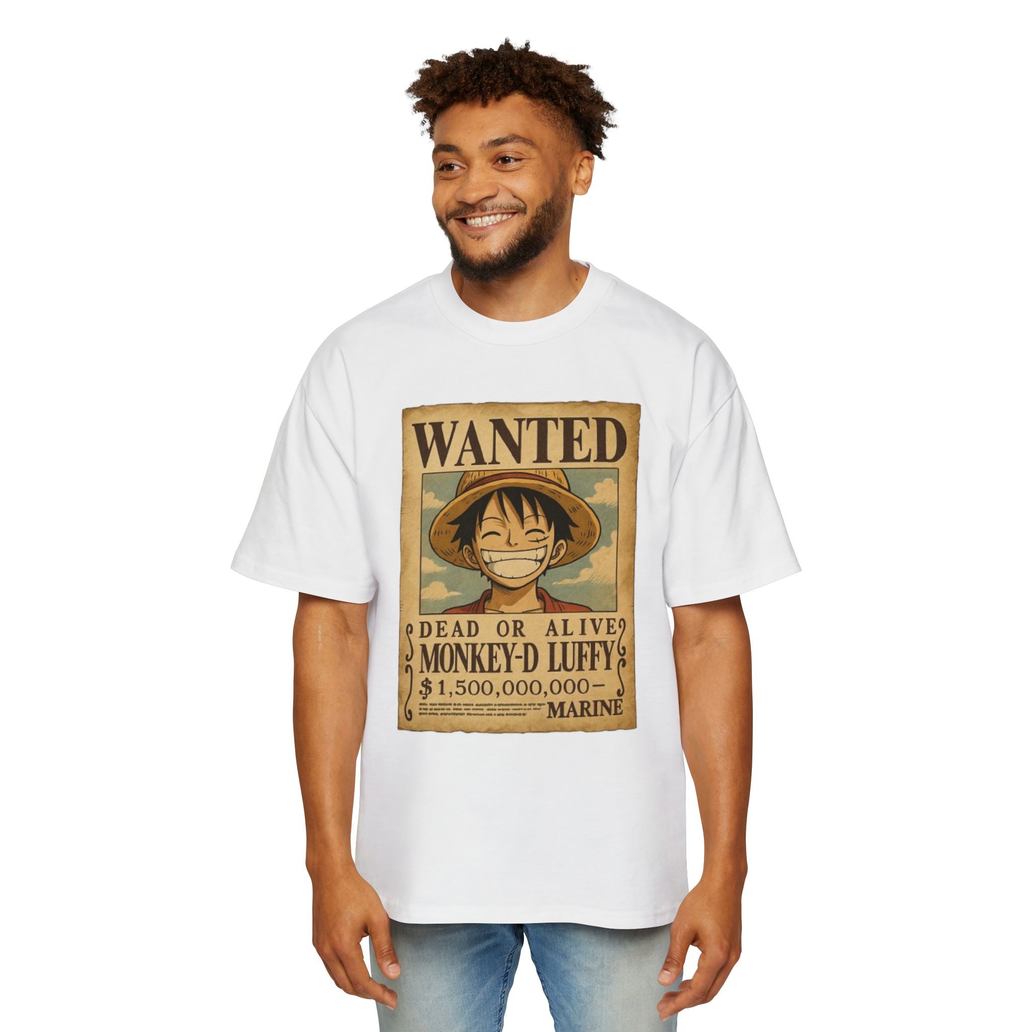 Oversized Tee - Luffy Design