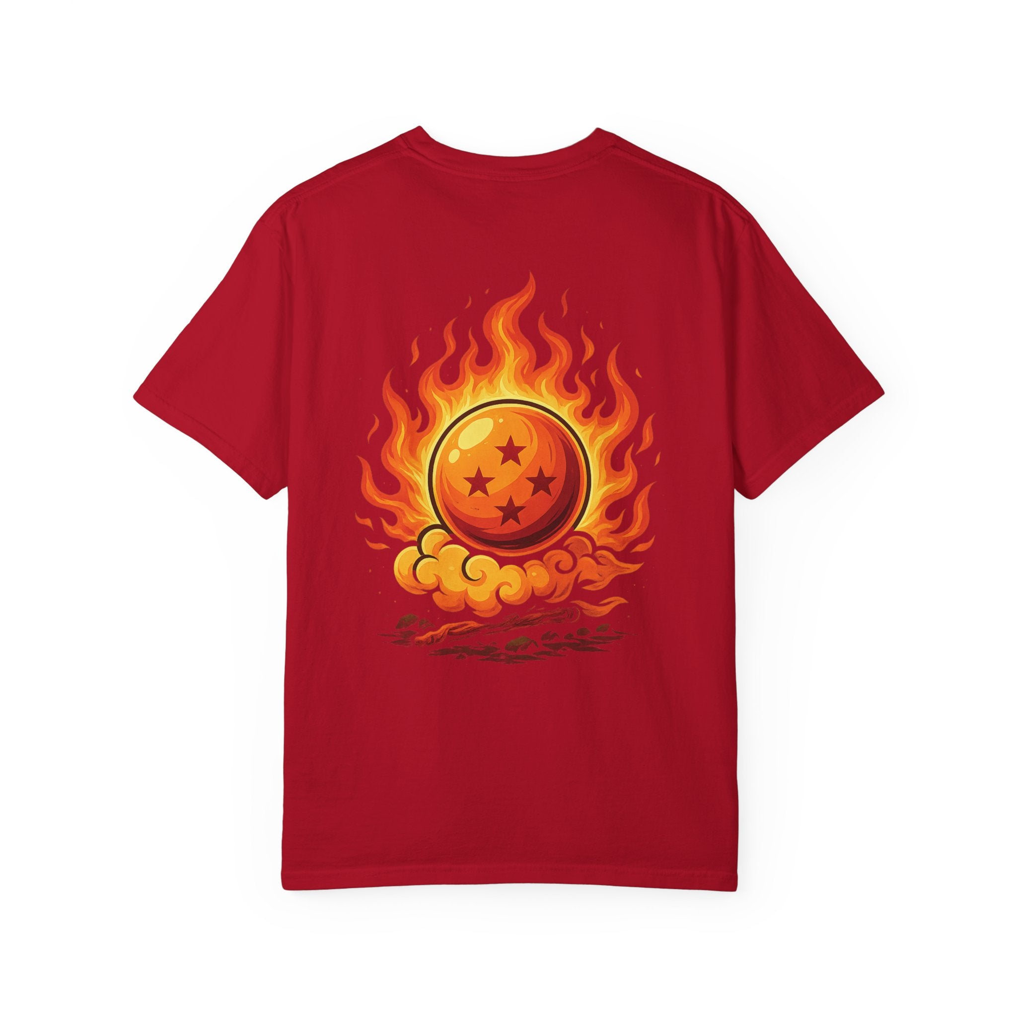Dragon Ball Flame Garment-Dyed T-shirt