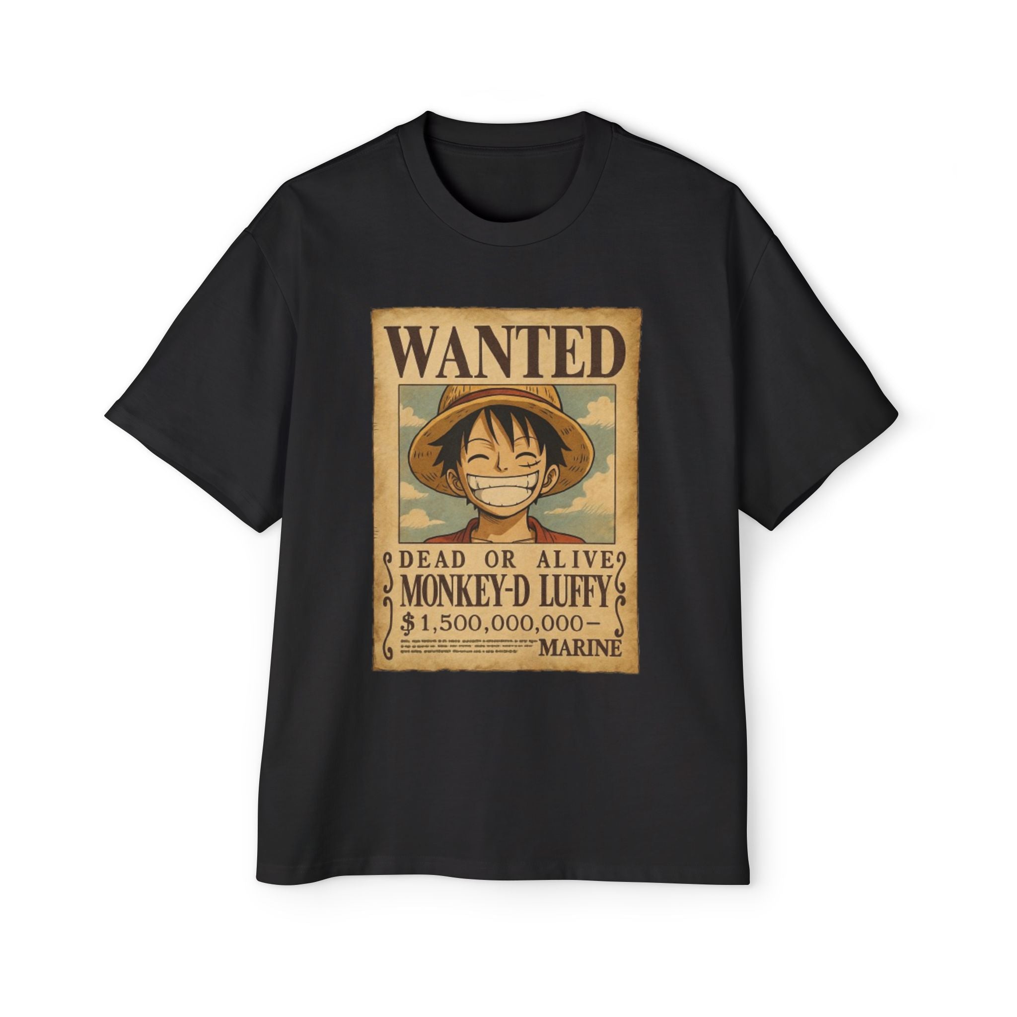 Oversized Tee - Luffy Design