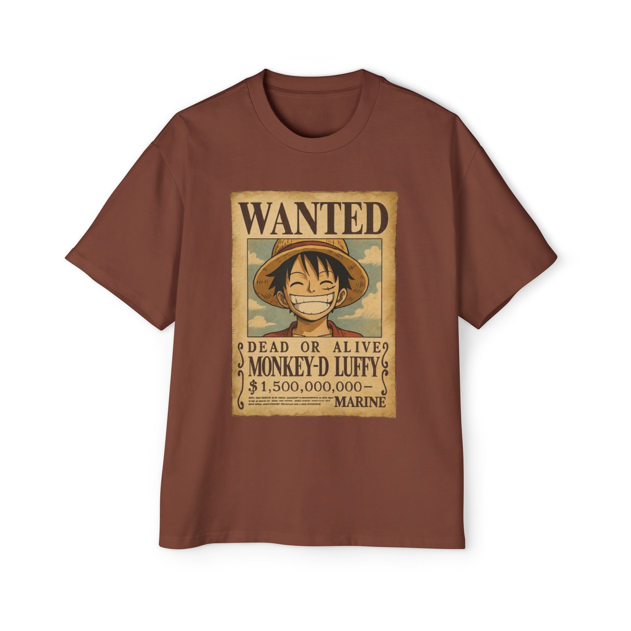 Oversized Tee - Luffy Design