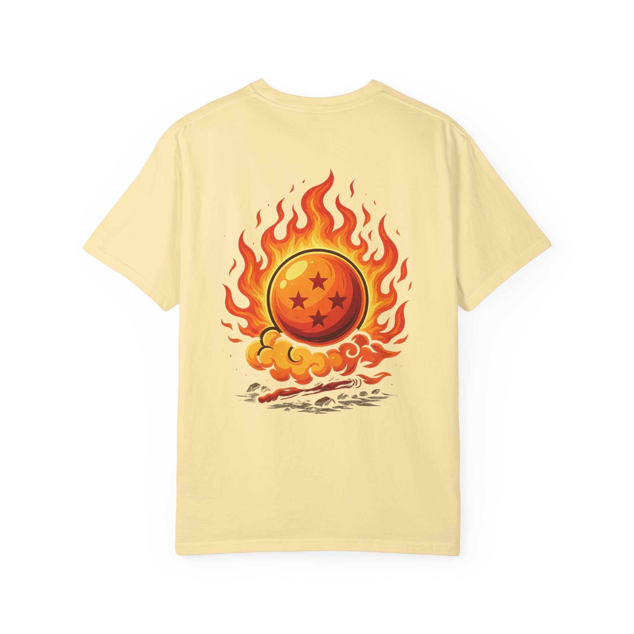 Dragon Ball Flame Garment-Dyed T-shirt