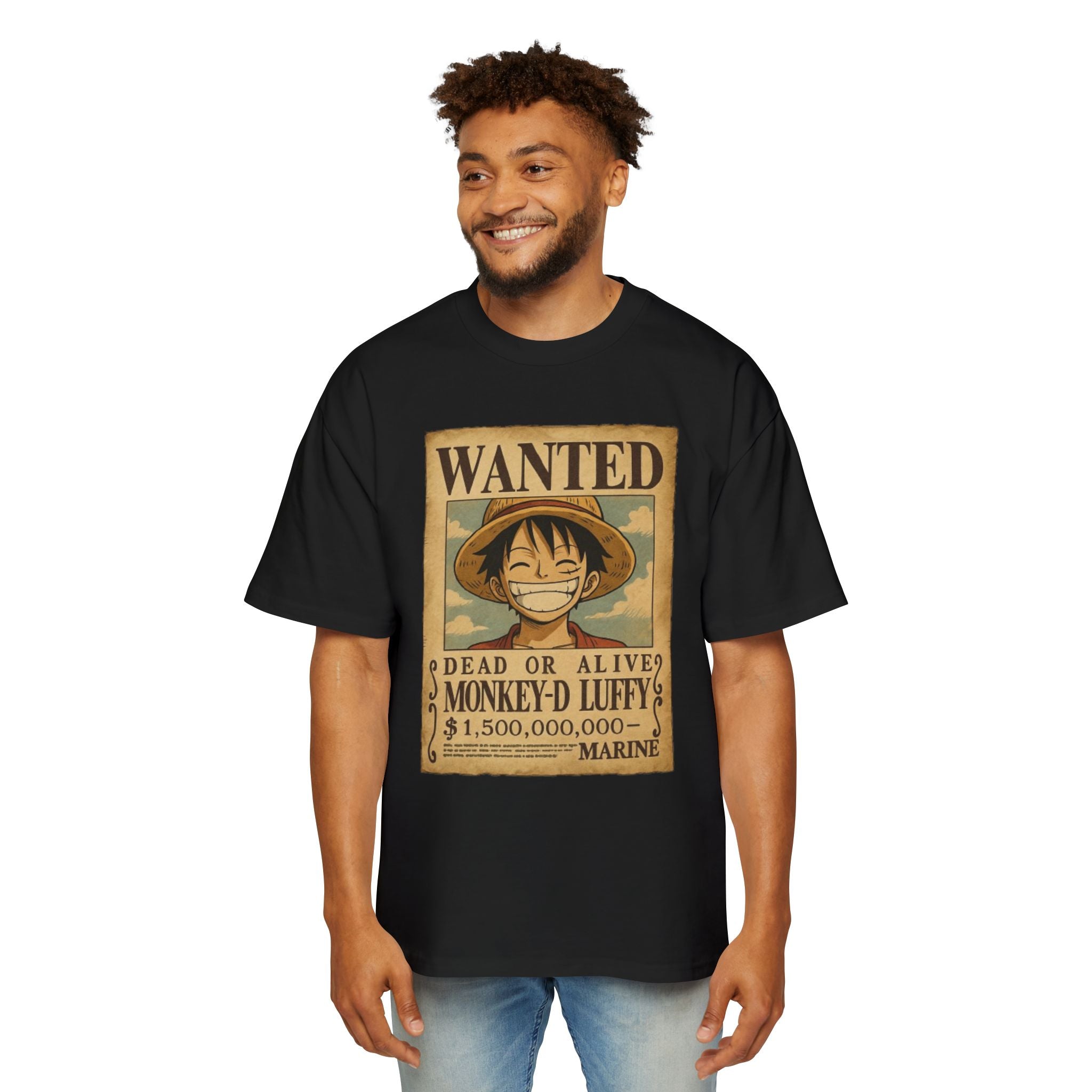 Oversized Tee - Luffy Design