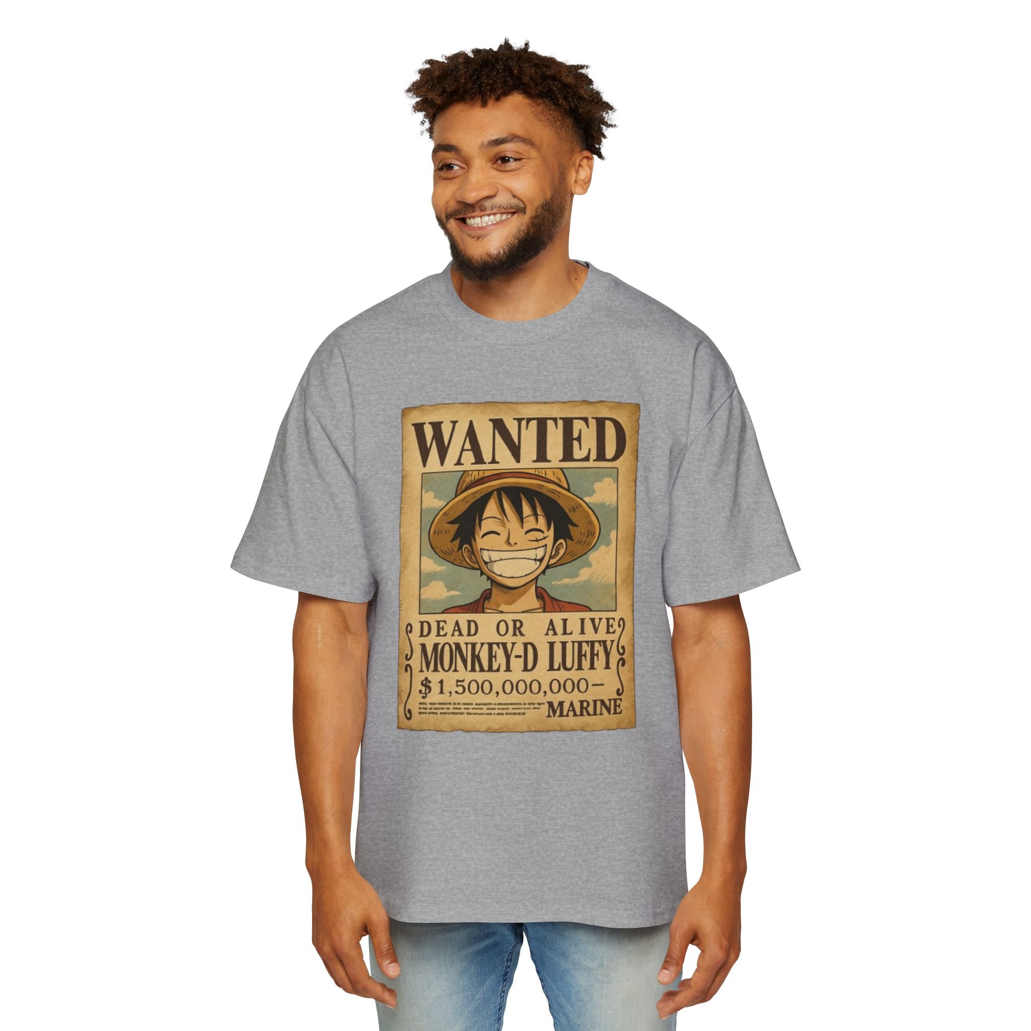Oversized Tee - Luffy Design