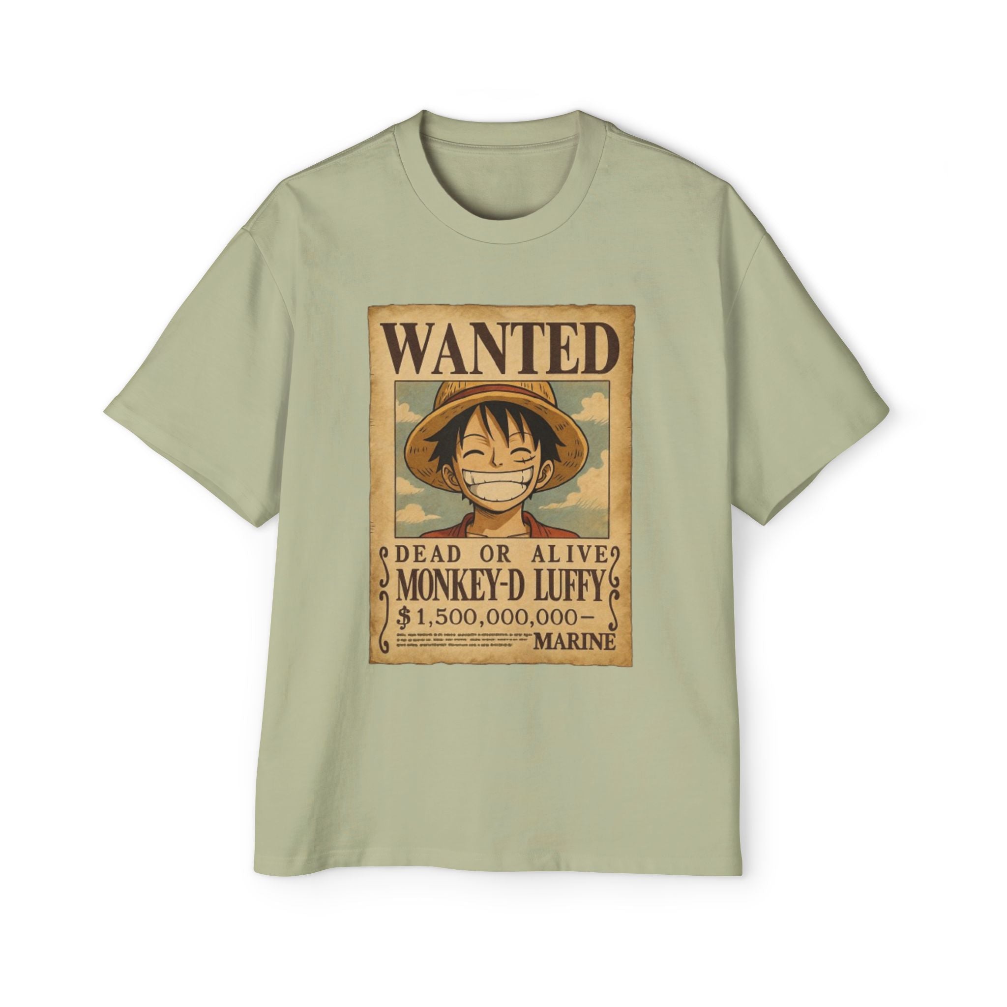 Oversized Tee - Luffy Design