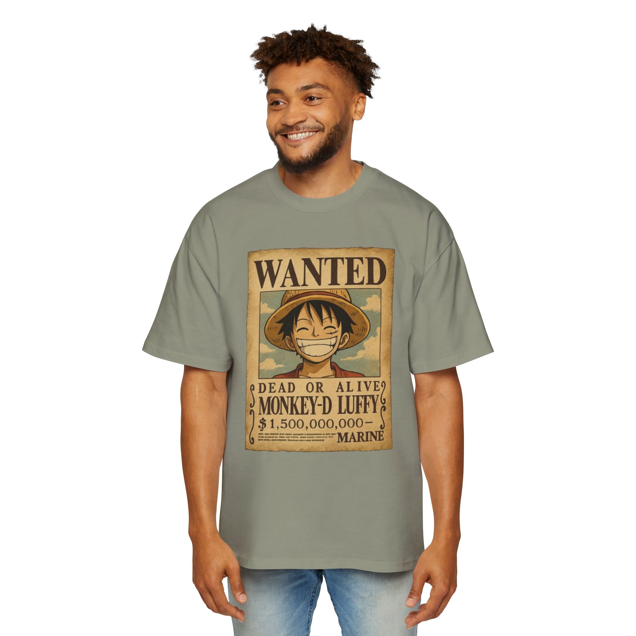 Oversized Tee - Luffy Design
