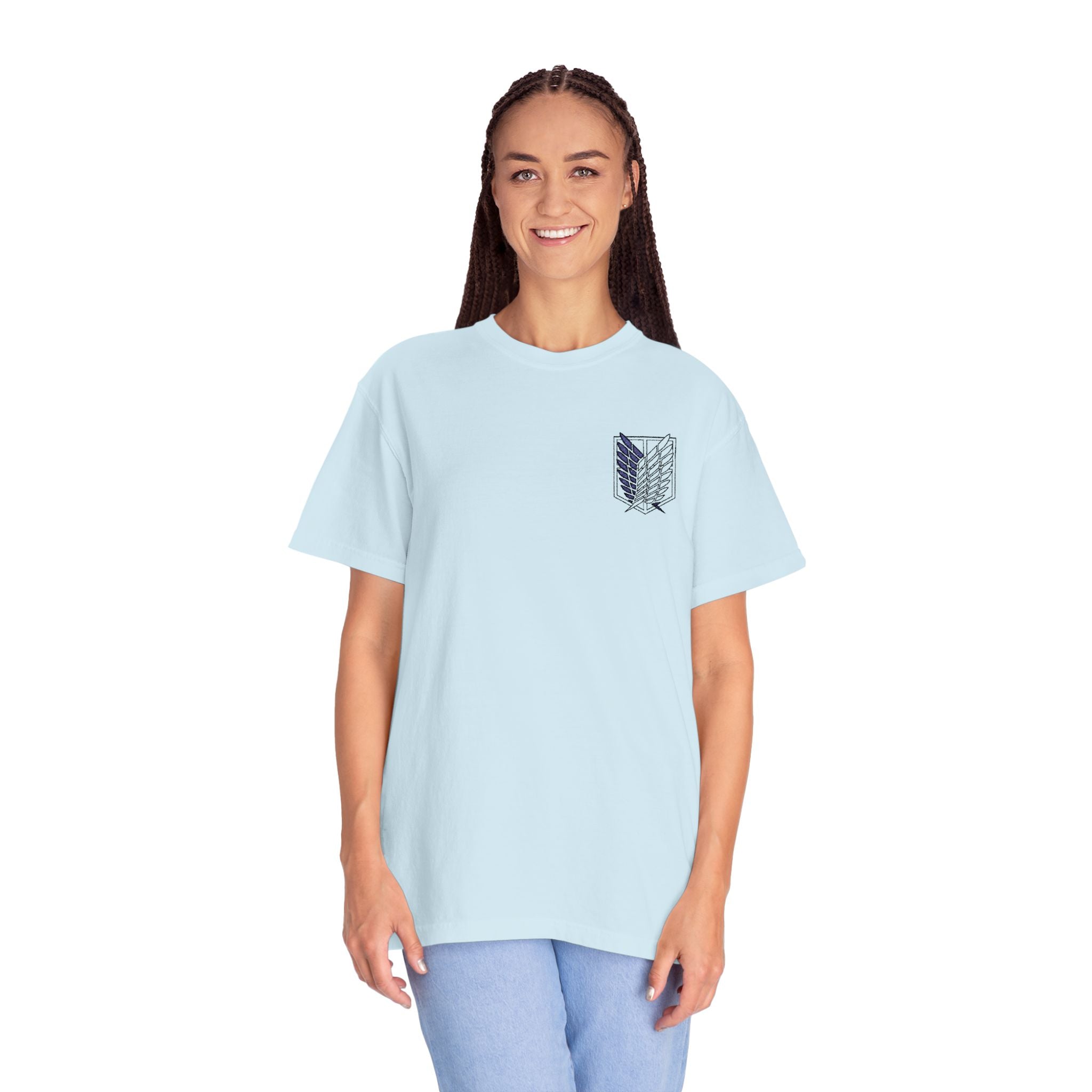 Attack on Titan T-Shirt - Unisex Garment-Dyed