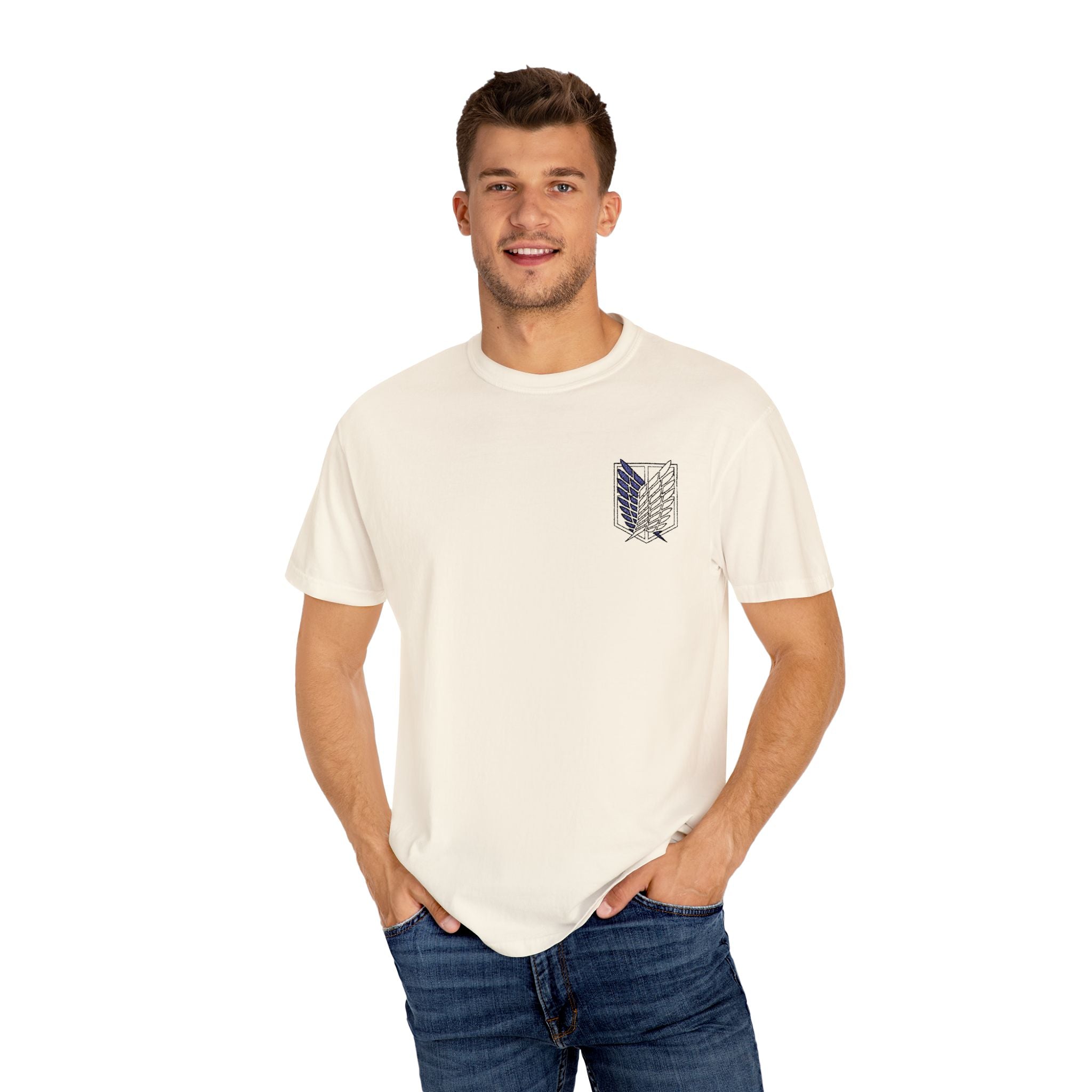 Attack on Titan T-Shirt - Unisex Garment-Dyed