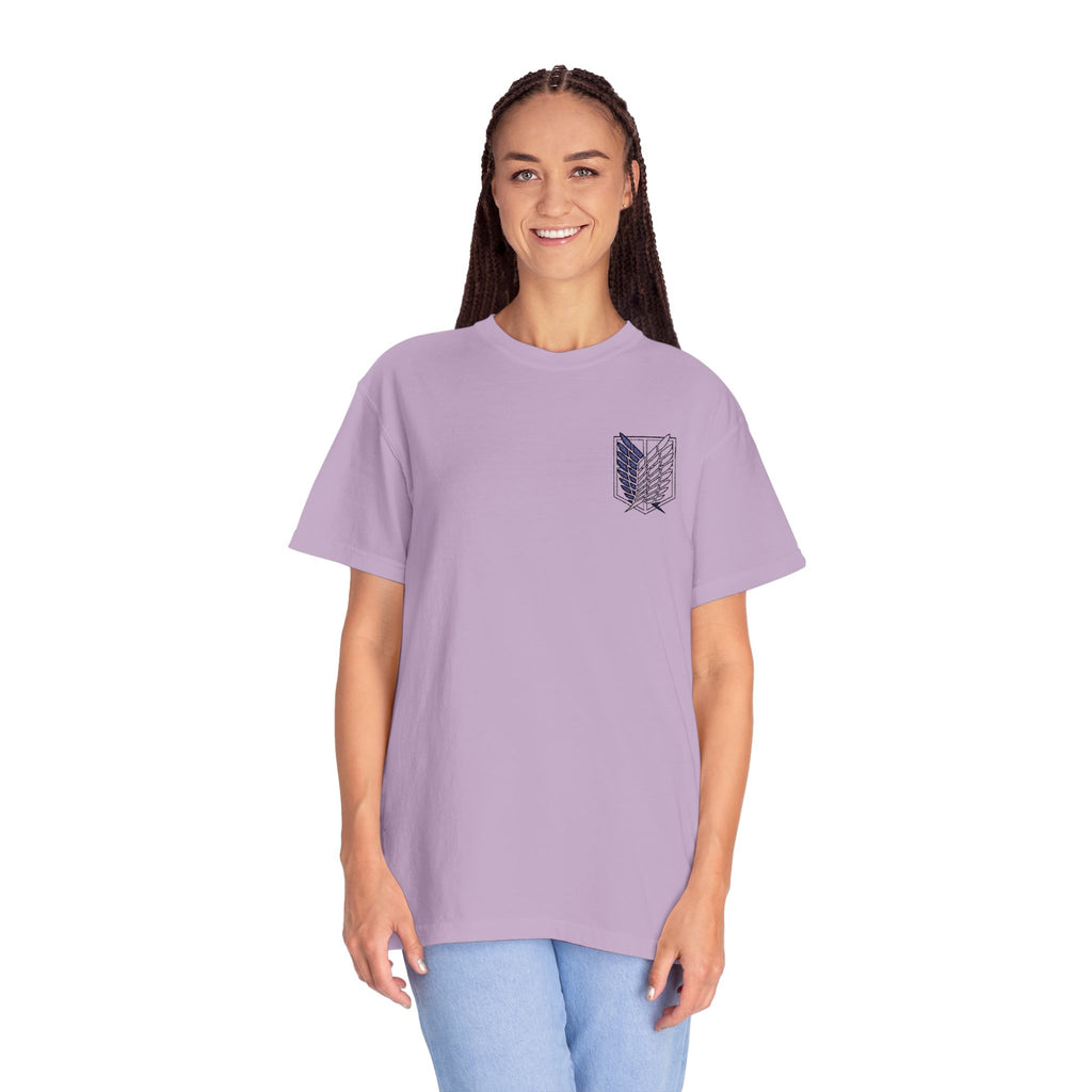 Attack on Titan T-Shirt - Unisex Garment-Dyed