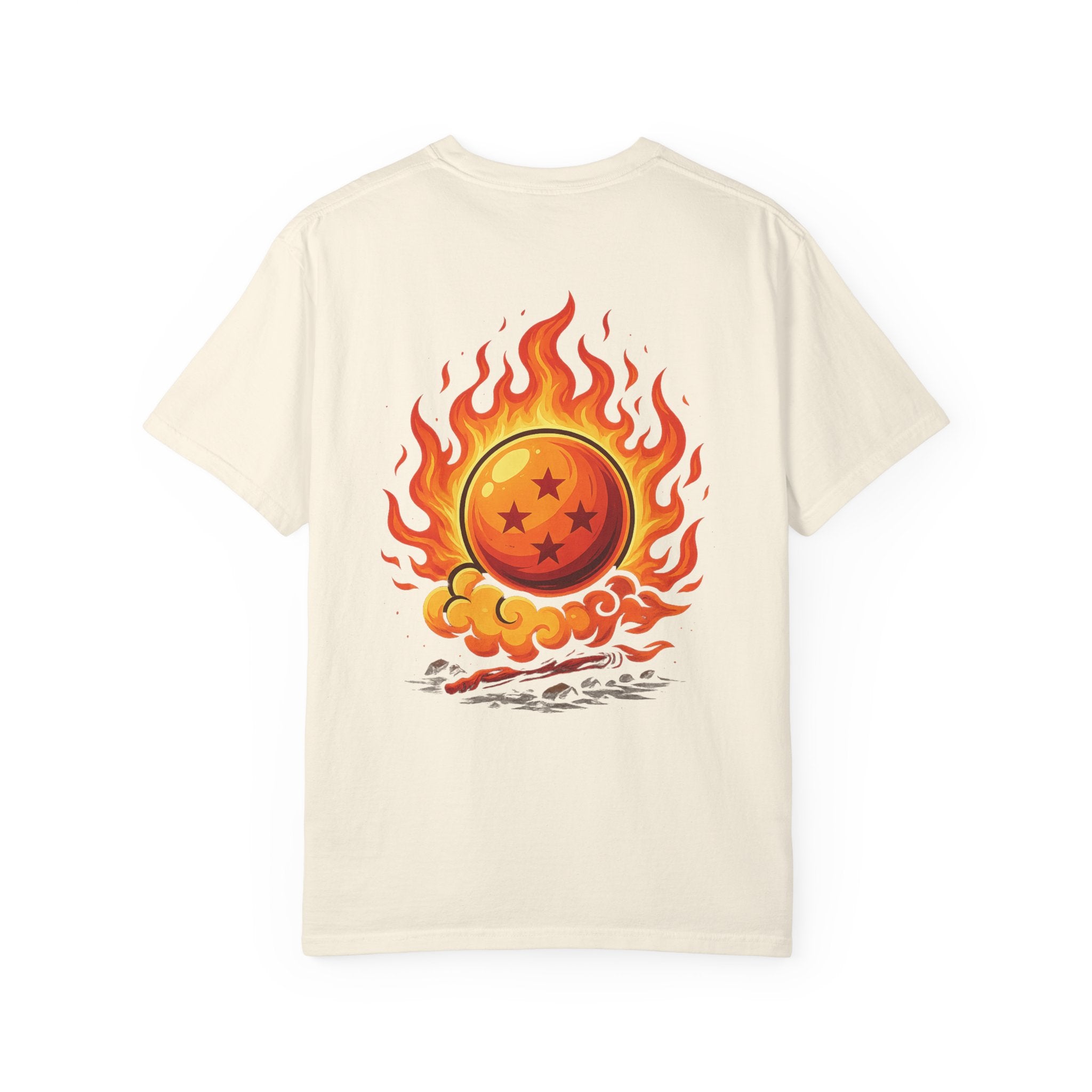 Dragon Ball Flame Garment-Dyed T-shirt