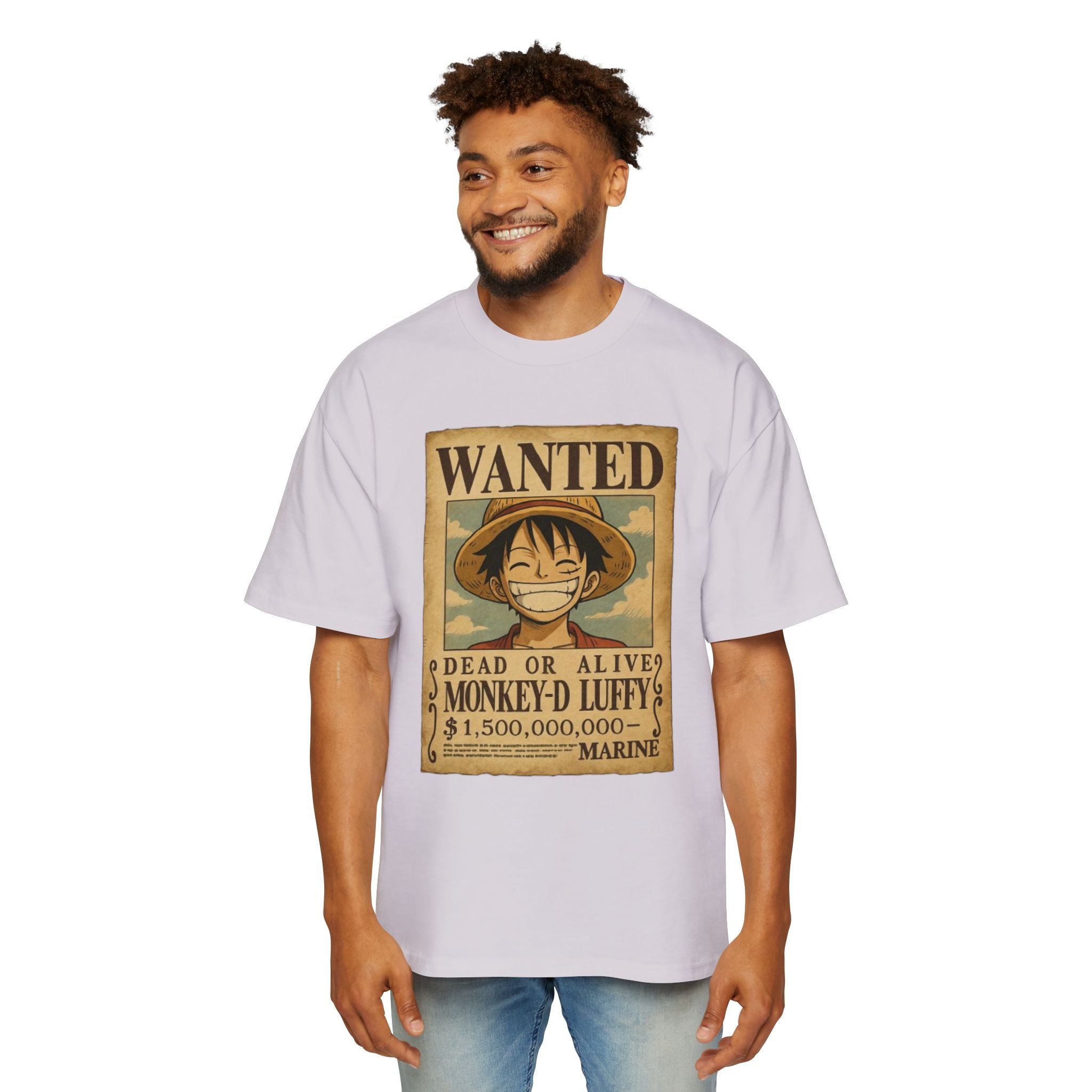 Oversized Tee - Luffy Design