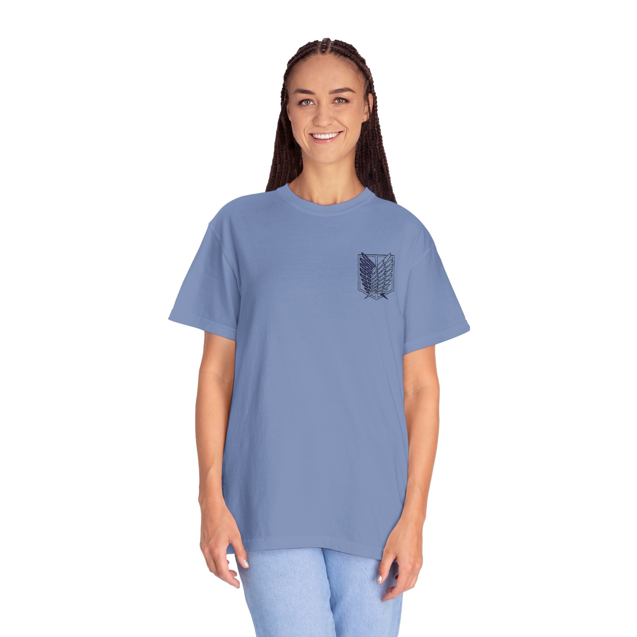Attack on Titan T-Shirt - Unisex Garment-Dyed