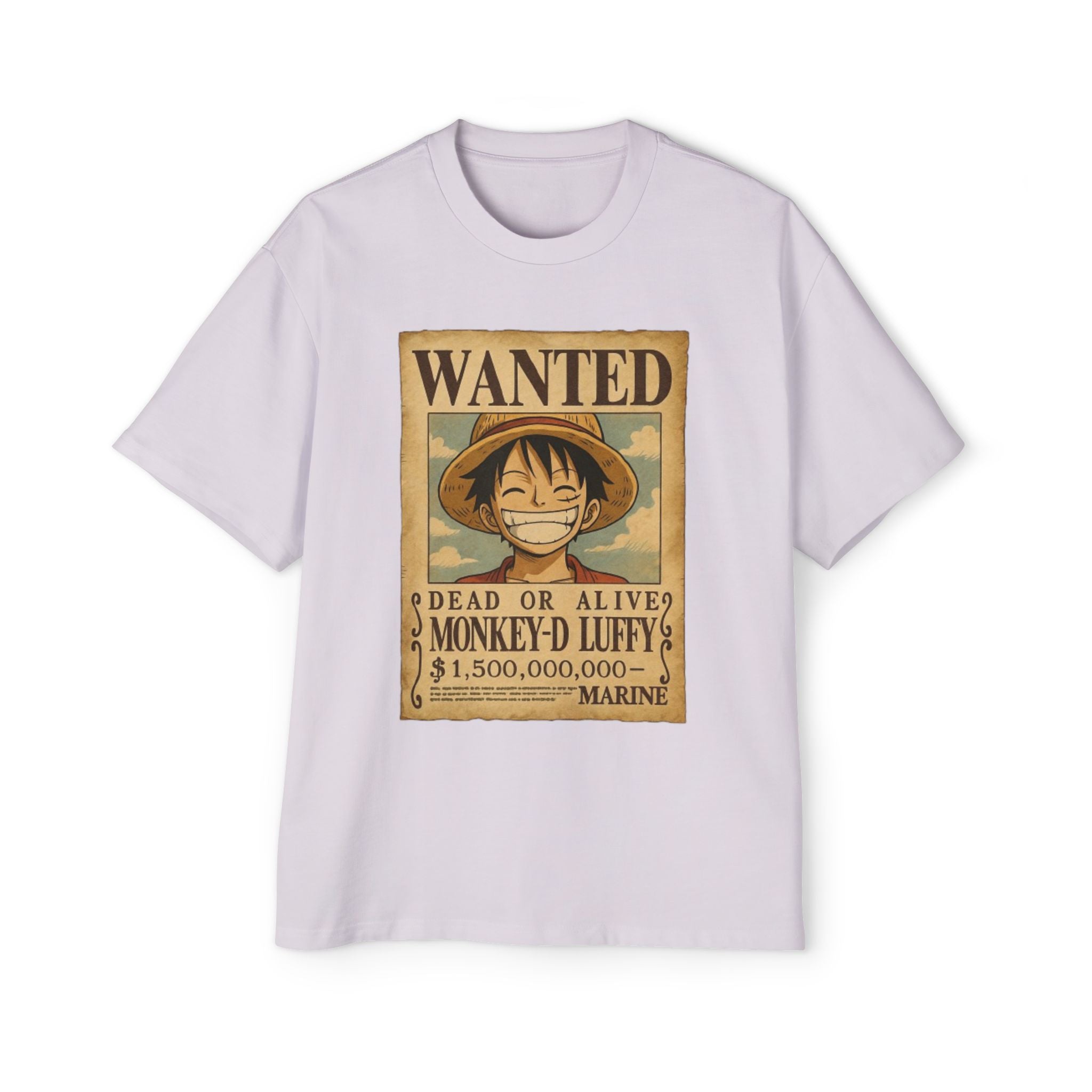 Oversized Tee - Luffy Design