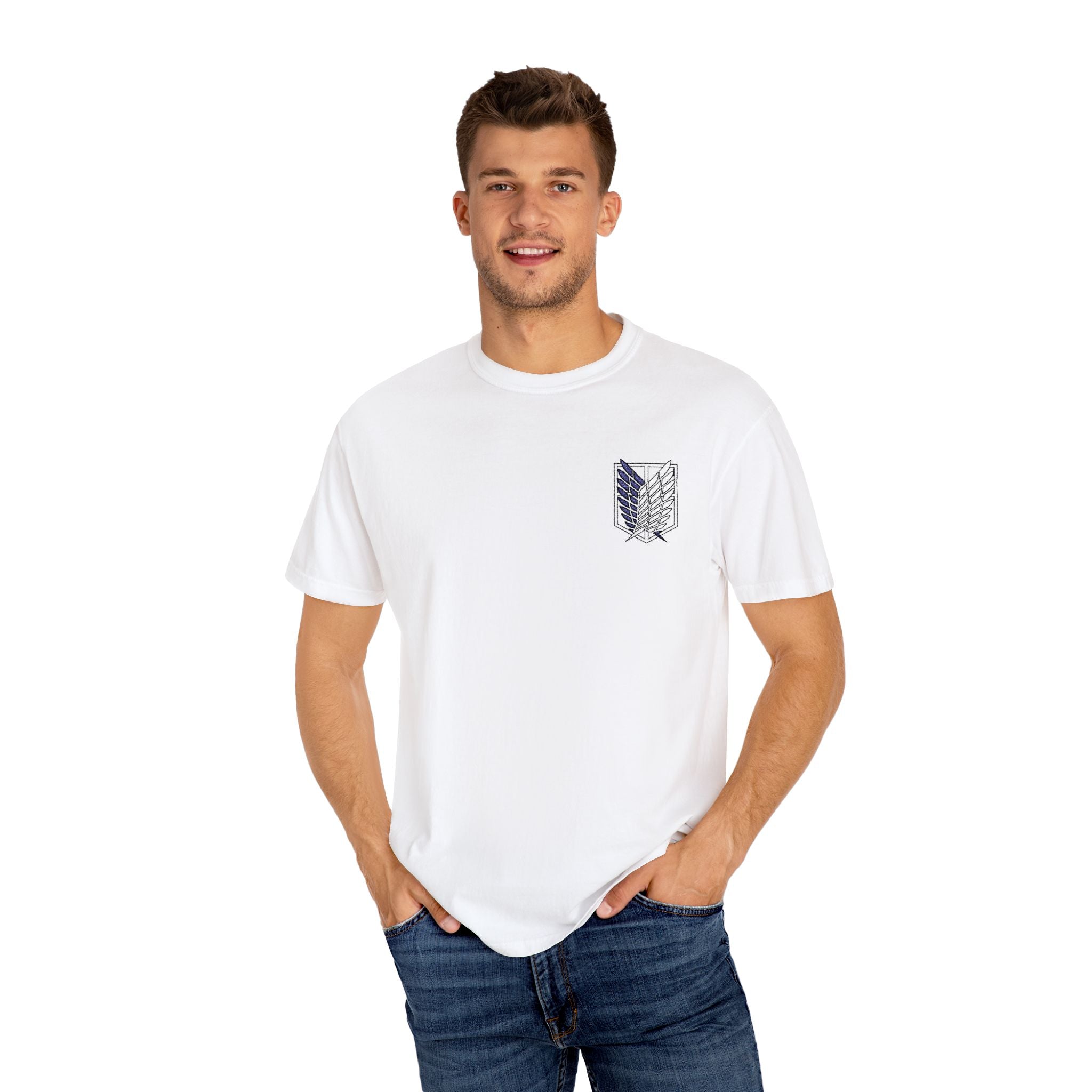 Attack on Titan T-Shirt - Unisex Garment-Dyed