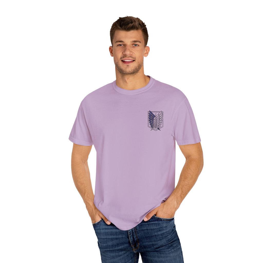 Attack on Titan T-Shirt - Unisex Garment-Dyed