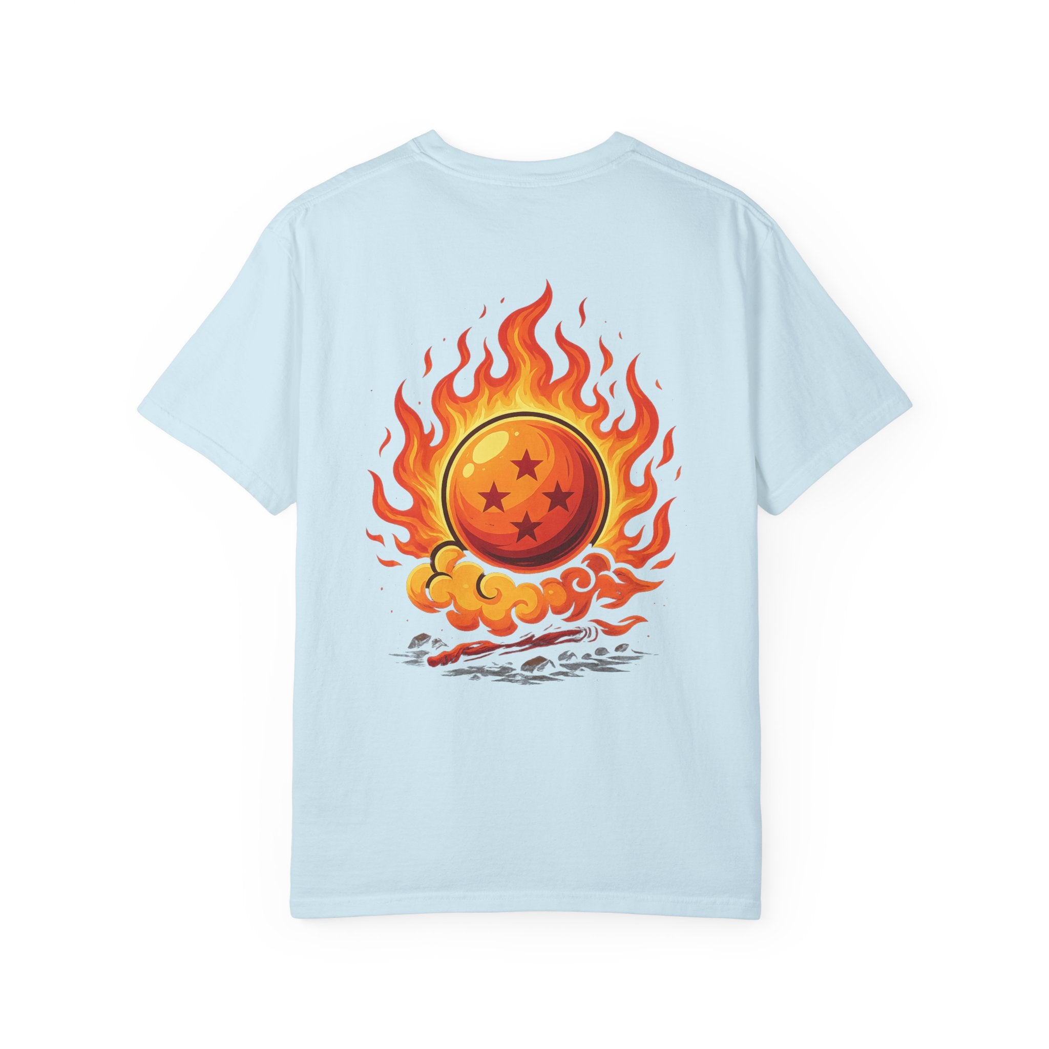 Dragon Ball Flame Garment-Dyed T-shirt