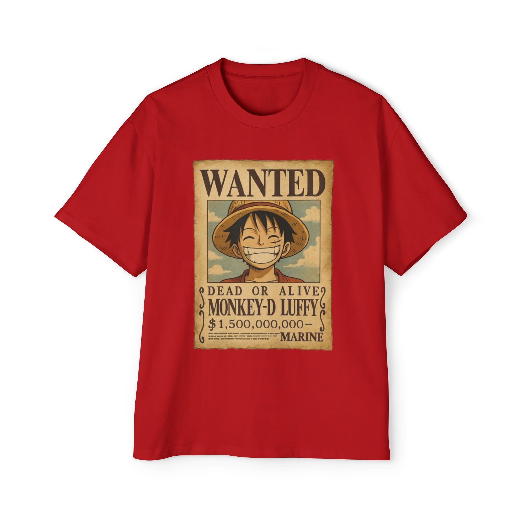 Oversized Tee - Luffy Design