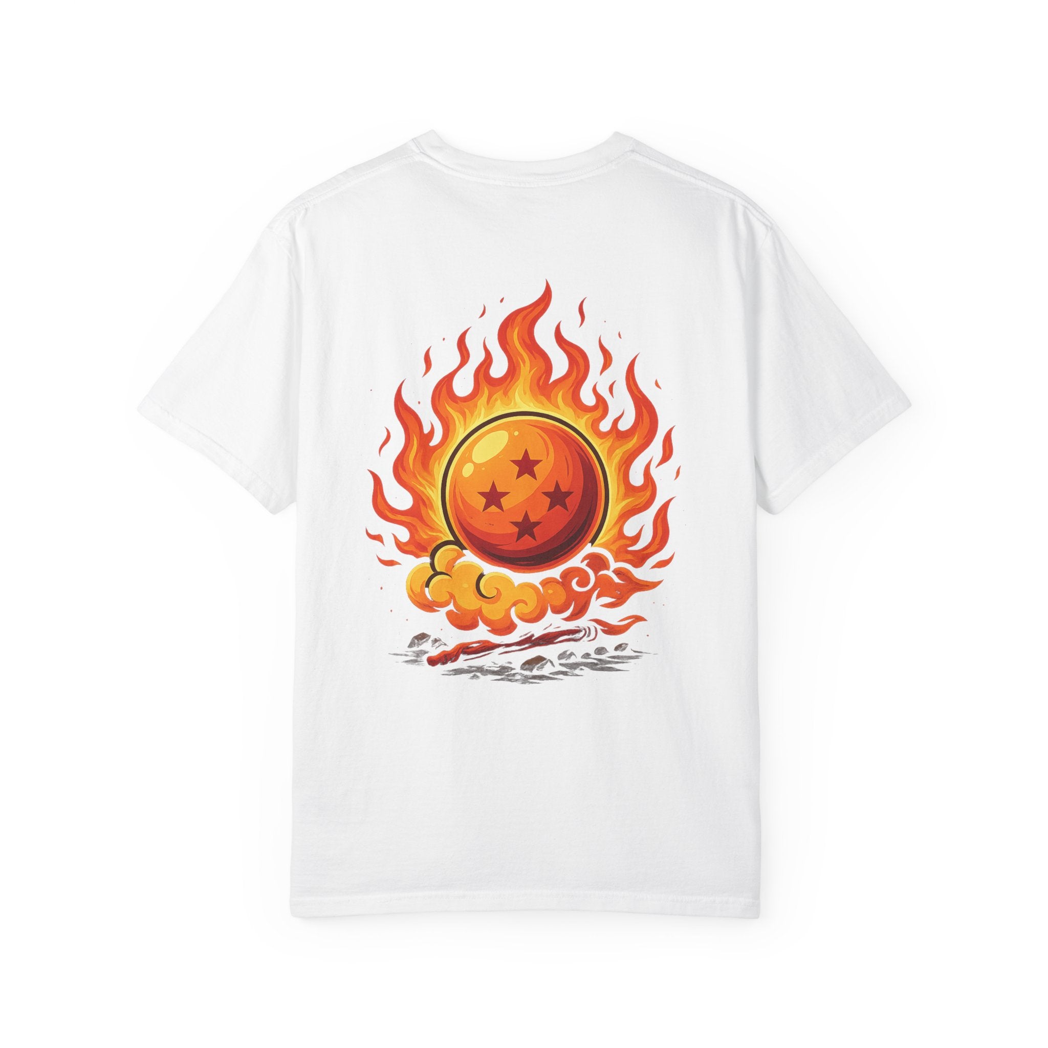 Dragon Ball Flame Garment-Dyed T-shirt