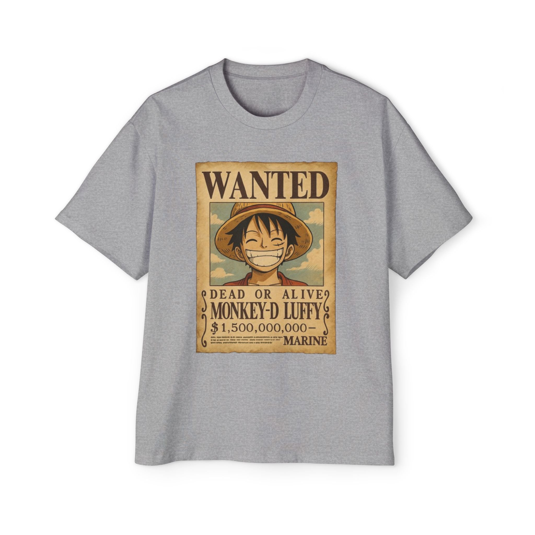 Oversized Tee - Luffy Design