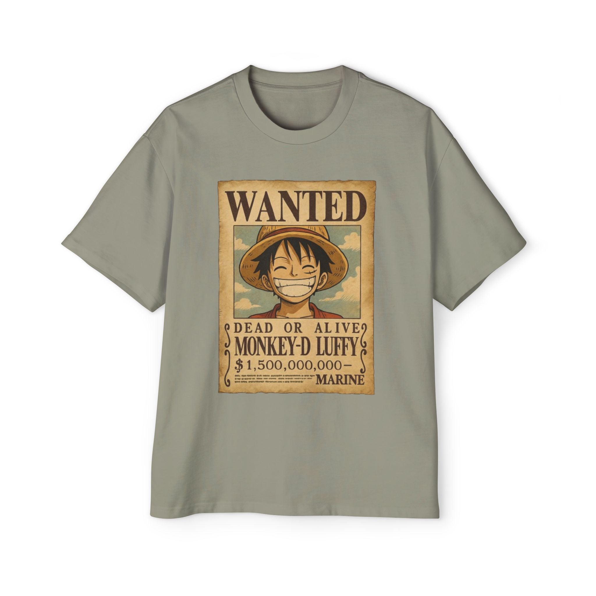 Oversized Tee - Luffy Design