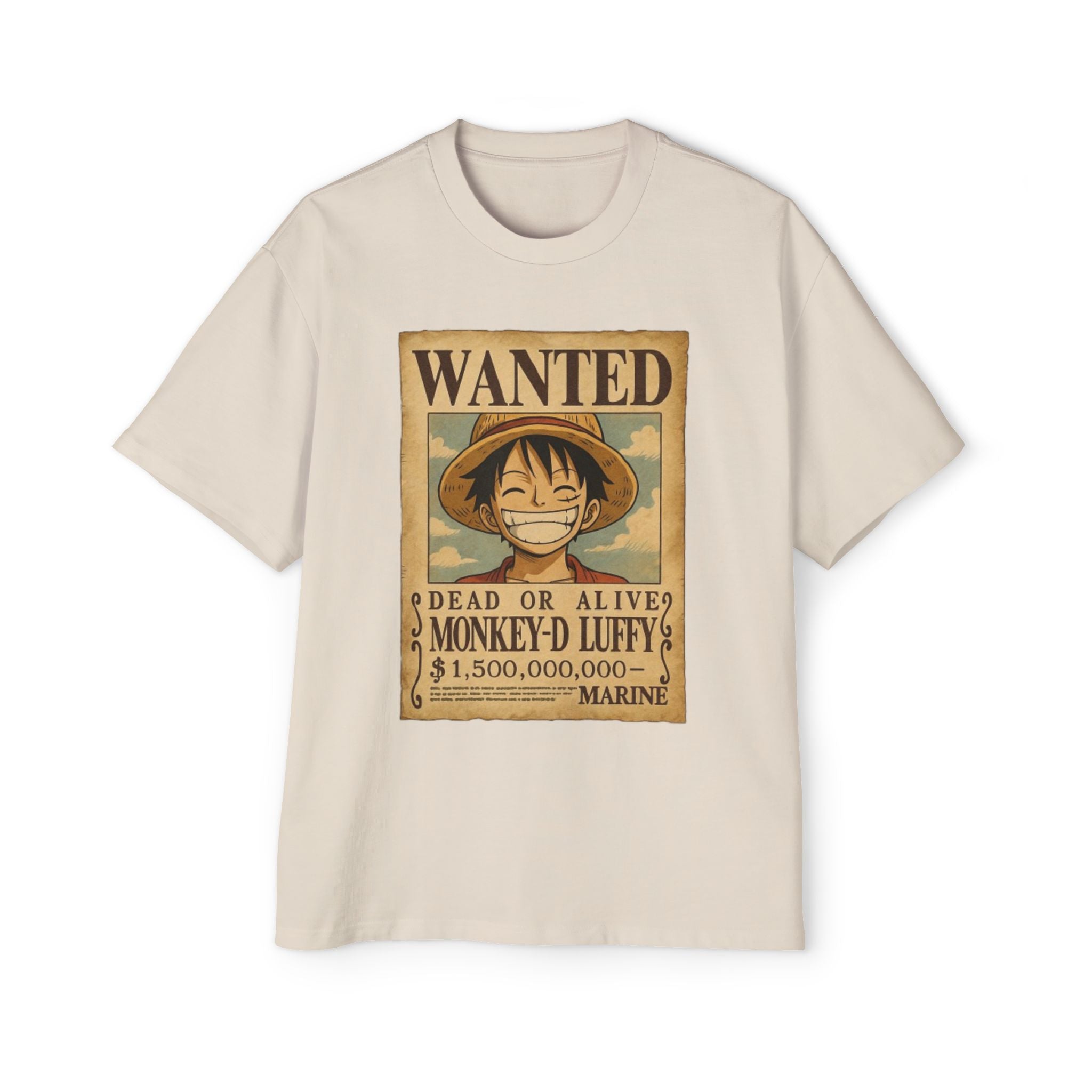 Oversized Tee - Luffy Design